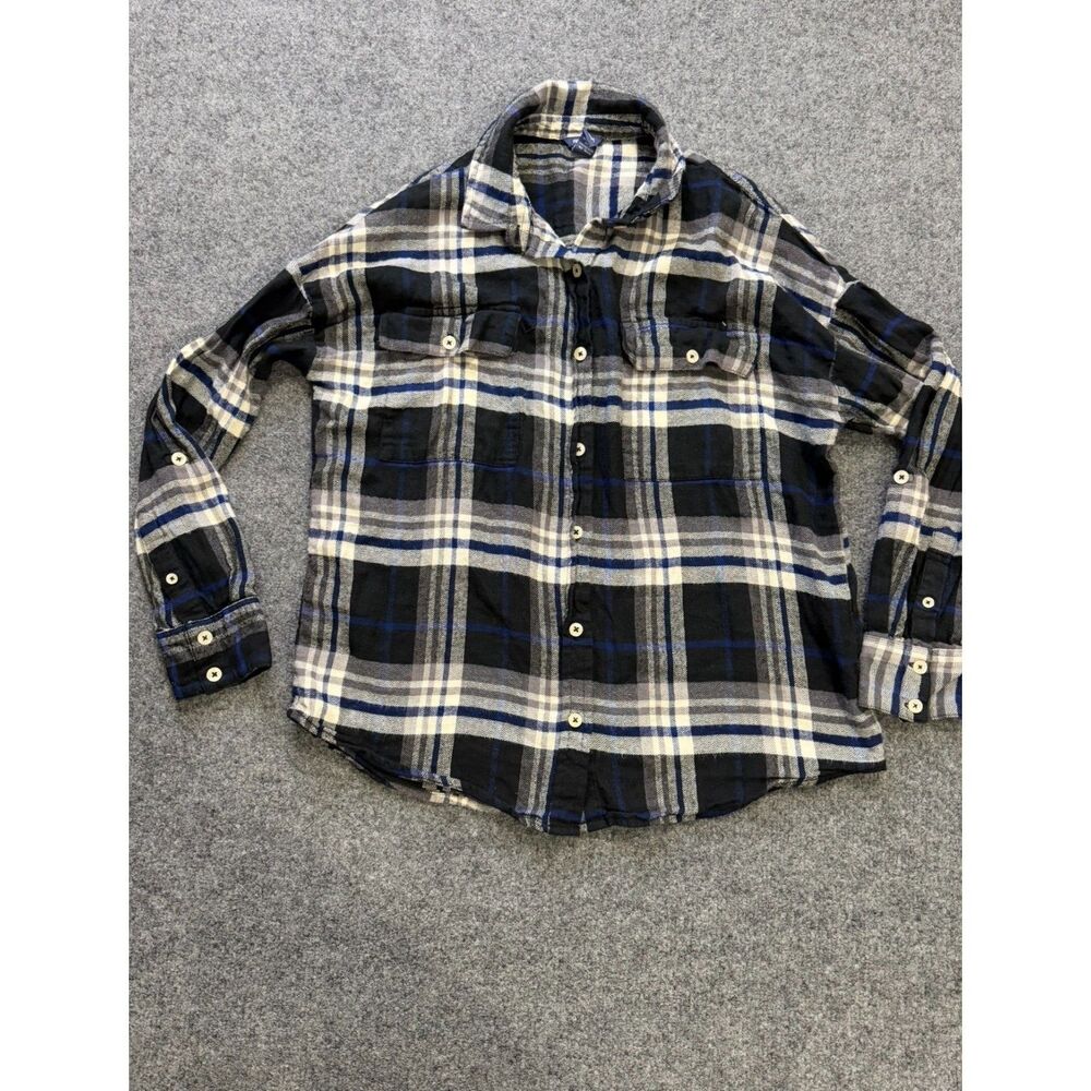 Forever 21 Women's Small Flannel Button Up Shirt/Blues